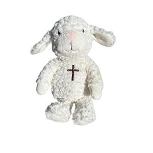 Hallmark lamb stuffed plush cream and ivory